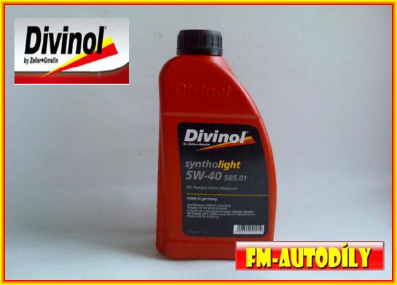 Olej 5W40 1L Syntho Light PD 505.01 DIVINOL