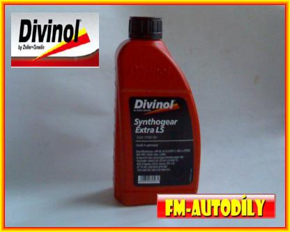 Olej 75W90 Synthogear Extra LS Limited Slip GL5 1L DIVINOL