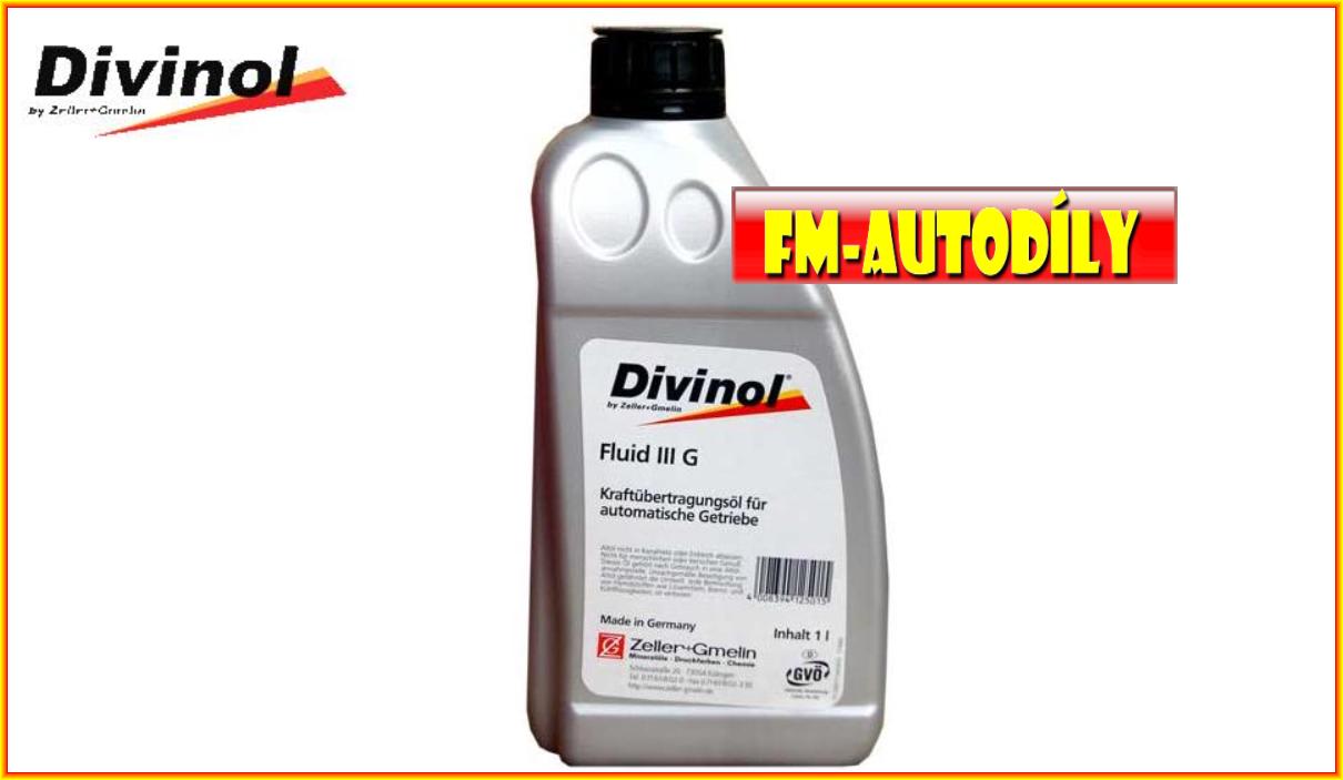 Olej ATF Fluid III G 1L DIVINOL