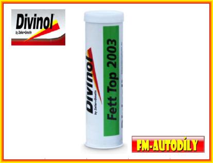 Mazací tuk Fett Top 2003 400g DIVINOL pro kříže kardanu a svislé čepy náprav