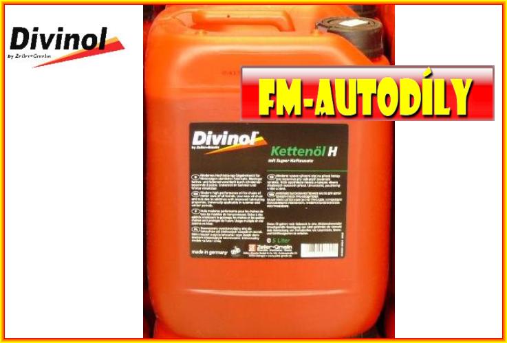 Olej Kettenol H 5L DIVINOL pro mazání řetězů benzínových a motorovch pil