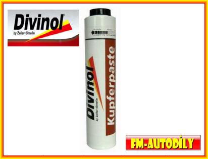 Mazací tuk s mědí pro brzdové díly kontakty accu 400 g DIVINOL