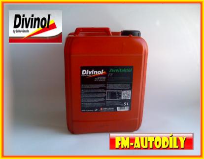 Olej Zweitaktol FF 5L DIVINOL 2T olej do benzínu pro dvoutaktní motorky Trabantů Wartburgy
