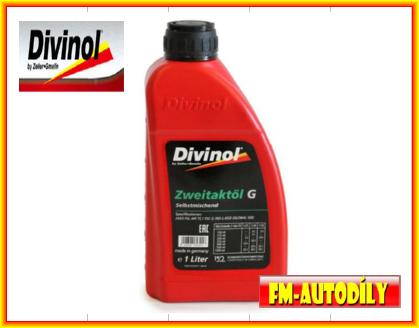 Olej Zweitaktol G 1L DIVINOL 2T olej do benzínu pro dvoutaktní motorky scootry pily sekačky od 2010
