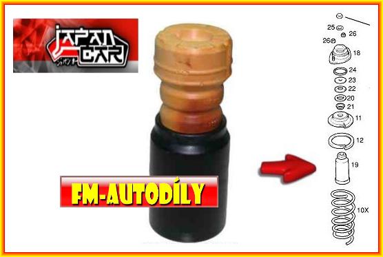 Doraz tlumiče pérování 0005 JAPANCAR Opel Agila Suzuki Wagon R+
