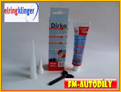 Těsnící tmel motoru 70 g ELRING Dirko Spec pro ventilové víko olejovou vanu sání víka motoru