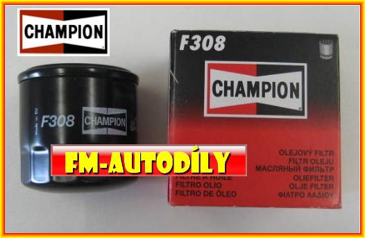 Olejový filtr F 308 CHAMPION