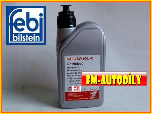 Olej 75w GL-4  1L FEBI Audi Škoda VW G052171A2 G052178A2 G052512A2