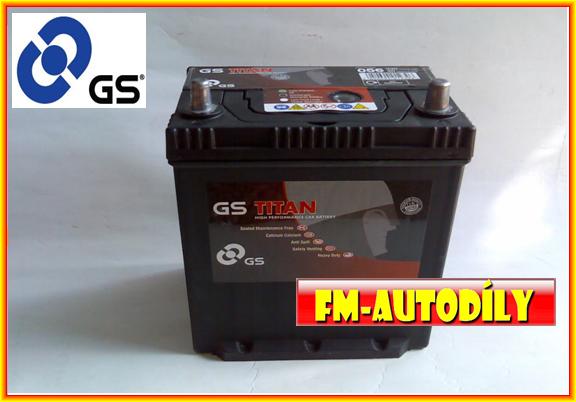 Autobaterie 40 Ah GS Silver Japan Korea typ 40B19