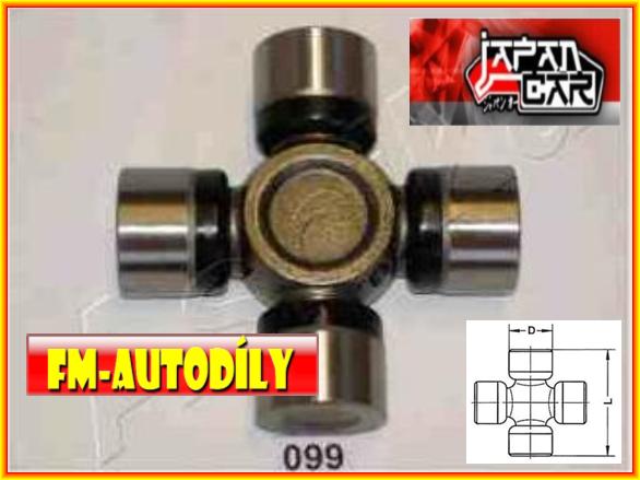Kříž kardanu 27 x 81,7 mm JAPANCAR Ford Explorer Iveco Daily Land Rover Range Rover Jeep Cherokee Wr