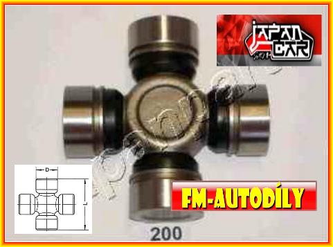 Kříž kardanu 29 x 79 mm JAPANCAR Isuzu Trooper Opel Campo