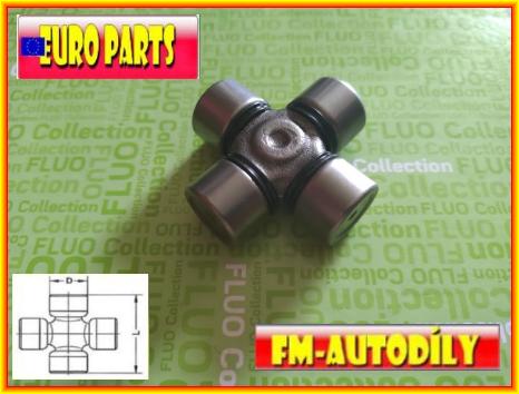 Kříž sloupku řízení 18 x 46,9 mm EUROPARTS MAN TGL
