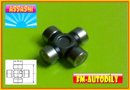 Kříž kardanu 20 x 52,8 mm ASSASHI Honda CR-V Subaru Libero