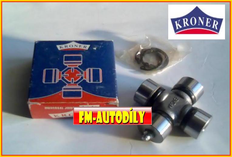 Kříž kardanu 23,83 x 61,30 mm FENOX KRONER Lada Niva 2101 až 2107 náhrada ASSASHI