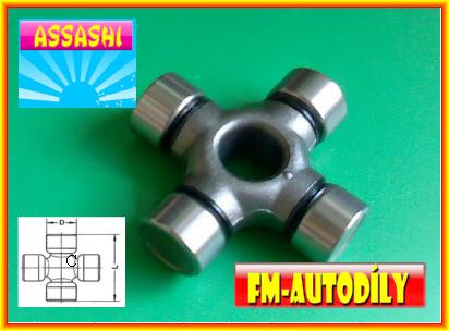 Kříž kardanu 24,05 x 75 mm ASSASHI Mazda MPV