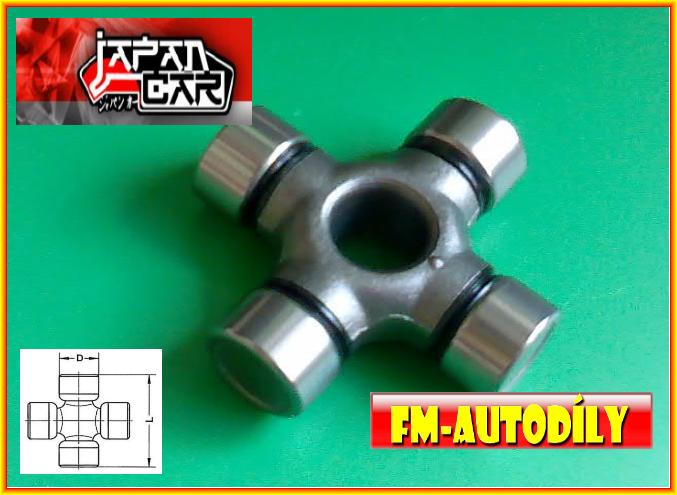 Kříž kardanu 24 x 74,4 mm JAPANCAR Mercedes Vaneo Viano Vito