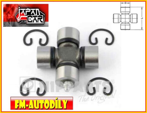 Kříž kardanu 20,02 x 54,8 mm JAPANCAR Mitsubishi Dingo Pajero
