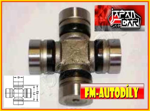 Kříž kardanu 26,5 x 73,6 mm JAPANCAR Kia Sportage Retona