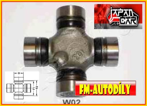 Kříž kardanu 27 x 82 mm JAPANCAR Chevrolet Blazer Opel Campo
