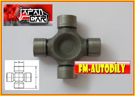 Kříž kardanu 27 x 88 mm JAPANCAR Mercedes Sprinter II VW Crafter