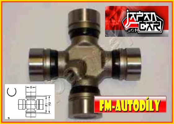 Kříž kardanu 28,6 x 94 mm JAPANCAR Jeep Cherokee Grand Cherokee