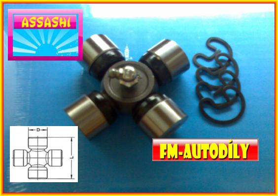 Kříž kardanu 28 x 81 mm ASSASHI Daihatsu Feroza Rocky Taft