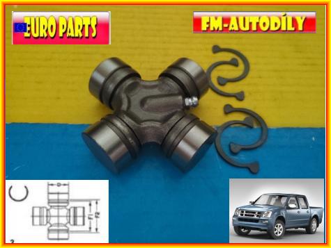 Kříž kardanu 29 x 78 x F2 55 mm EUROPARTS Isuzu D Max