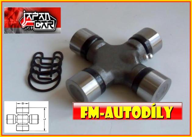 Kříž kardanu 30,15 x 106,3 mm JAPANCAR Chevrolet Dodge Ford GMC Nissan PickUp
