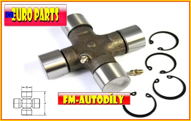 Kříž kardanu 30,2 x 106 mm EUROPARTS Daf Iveco Daily Volvo