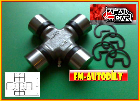 Kříž kardanu 30,2 x 92 mm JAPANCAR Iveco Land Rover