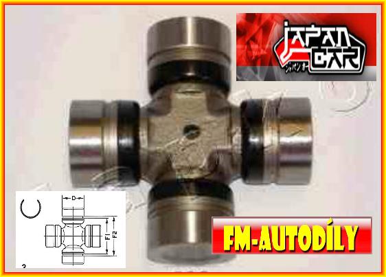 Kříž kardanu 30 x 82 mm JAPANCAR Jeep Cherokee Grand Cherokee Wrangler