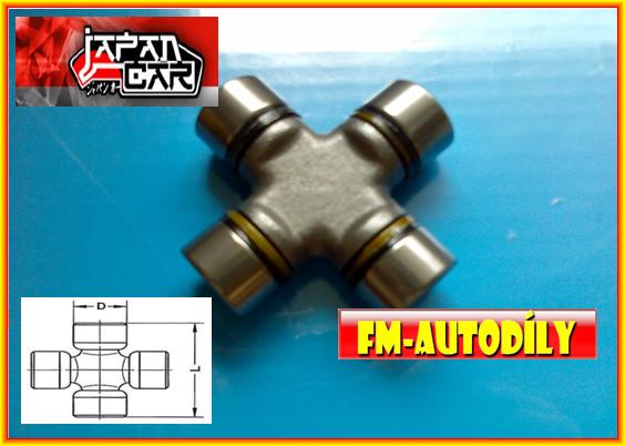 Kříž kardanu 24,05 x 63,55 mm EUROPARTS Fiat Panda od 2006