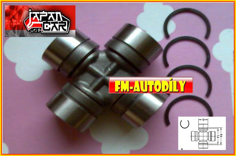 Kříž kardanu 24 x 60 mm JAPANCAR Opel Kadett A B C GT Olympia A