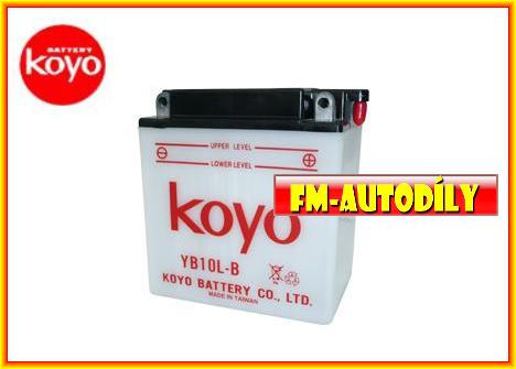 Motobaterie KOYO 12V 11Ah typ-YB10L-A2