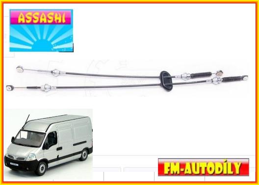 Lanka řazení 0013 ASSASHI Nissan Interstar X70 dCi 100 120 140 150 2002 až 2012
