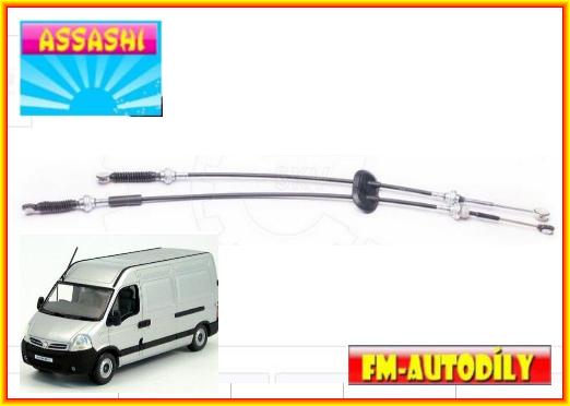 Lanka řazení 0014 ASSASHI Nissan Interstar X70 dCi 80 2002 až 2012