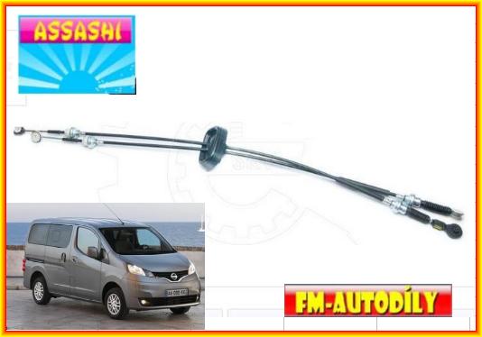 Lanka řazení 0015 ASSASHI Nissan Primastar X83 dCi 100 120 140 150 2002 až 2012