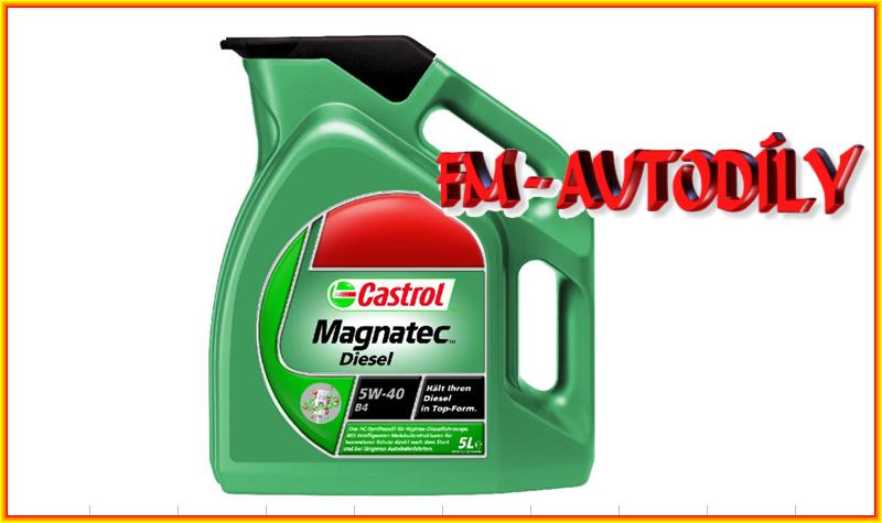 Olej CASTROL MAGNATEC DIESEL 5W40 4L