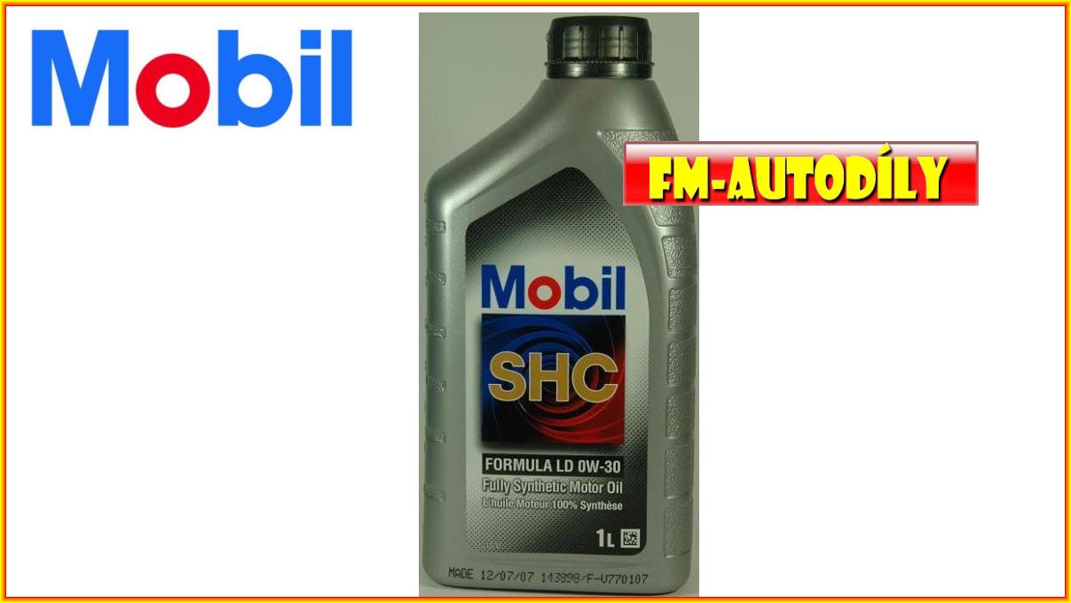 Oĺej MOBIL SHC Formula LD 0W30 1L
