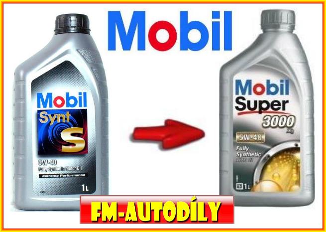 Olej MOBIL 5W40 1L Super 3000