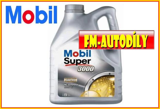 Olej MOBIL 5W40 5L Super 3000