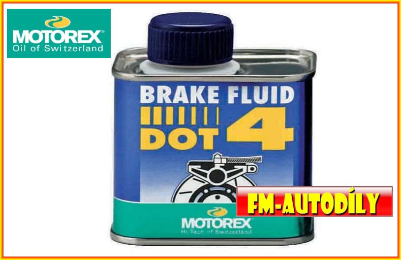 Brzdová kapalina MOTOREX DOT 4