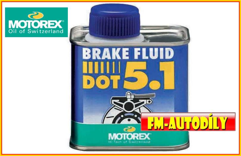 Brzdová kapalina MOTOREX DOT 5.1