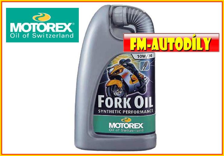 Tlumičový olej MOTOREX 10W30 Fork Oil 1Litr