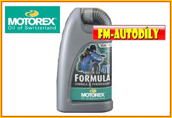 Olej MOTOREX 15W50 4L Formula 4T
