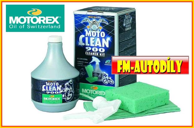MOTOREX Moto Clean 900 čistící prostředek - sada