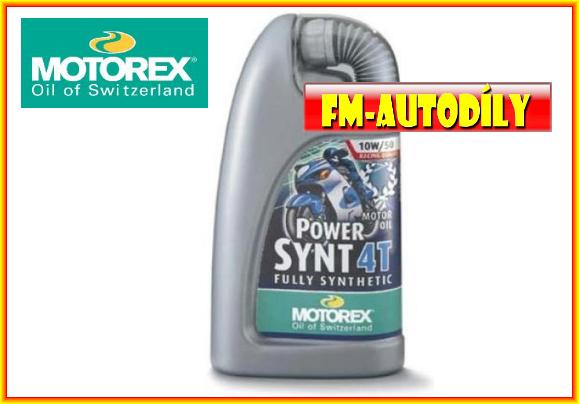 Olej MOTOREX 10W50 4L Power Synt 4T