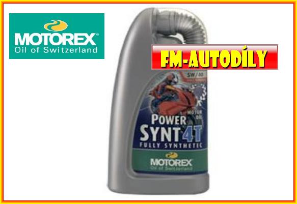 Olej MOTOREX 5w40 4L Power Synt 4T