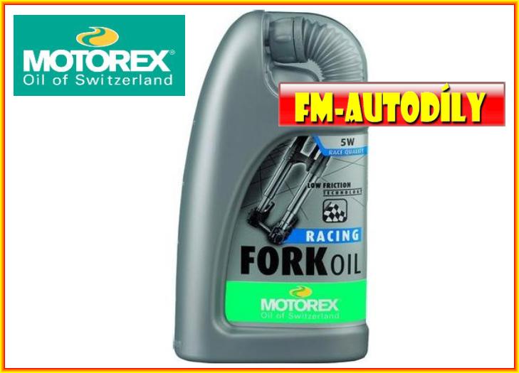 Tlumičový olej MOTOREX 5W Racing Fork Oil 1Litr
