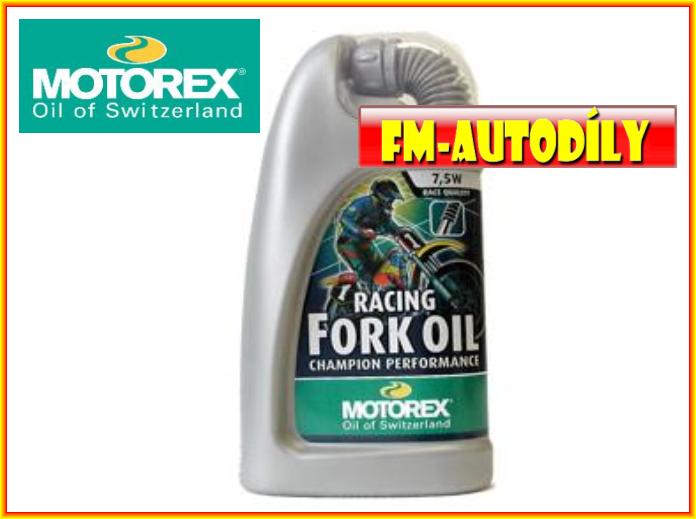 Tlumičový olej MOTOREX 7,5W Racing Fork Oil 1Litr